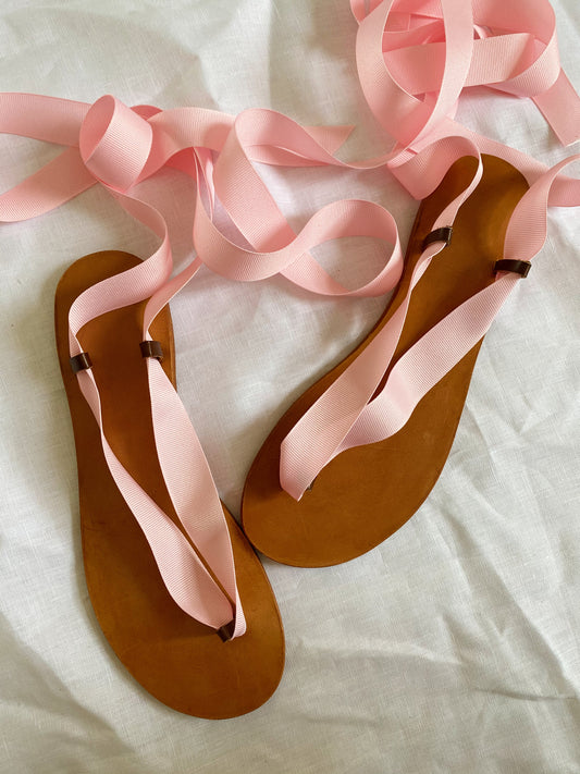 Le Chi Chi Grosgrain Sandal