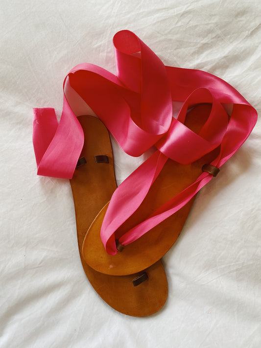 Le Chi Chi Satin Sandal