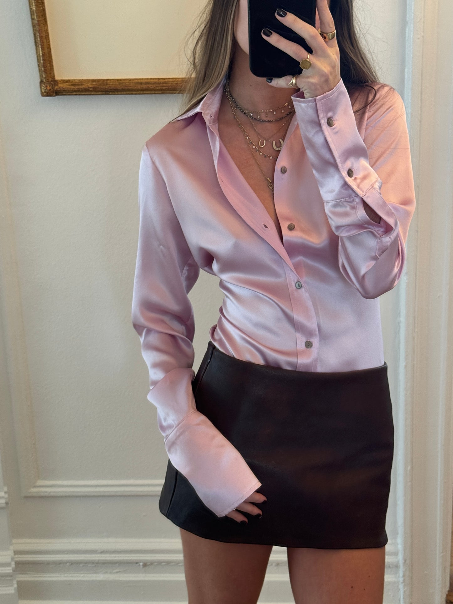 Le Button Down in Orchid