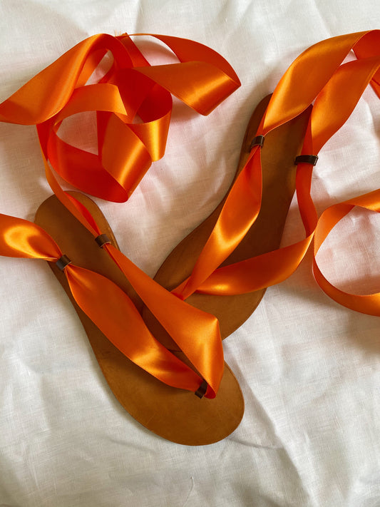 Le Chi Chi Satin Sandal