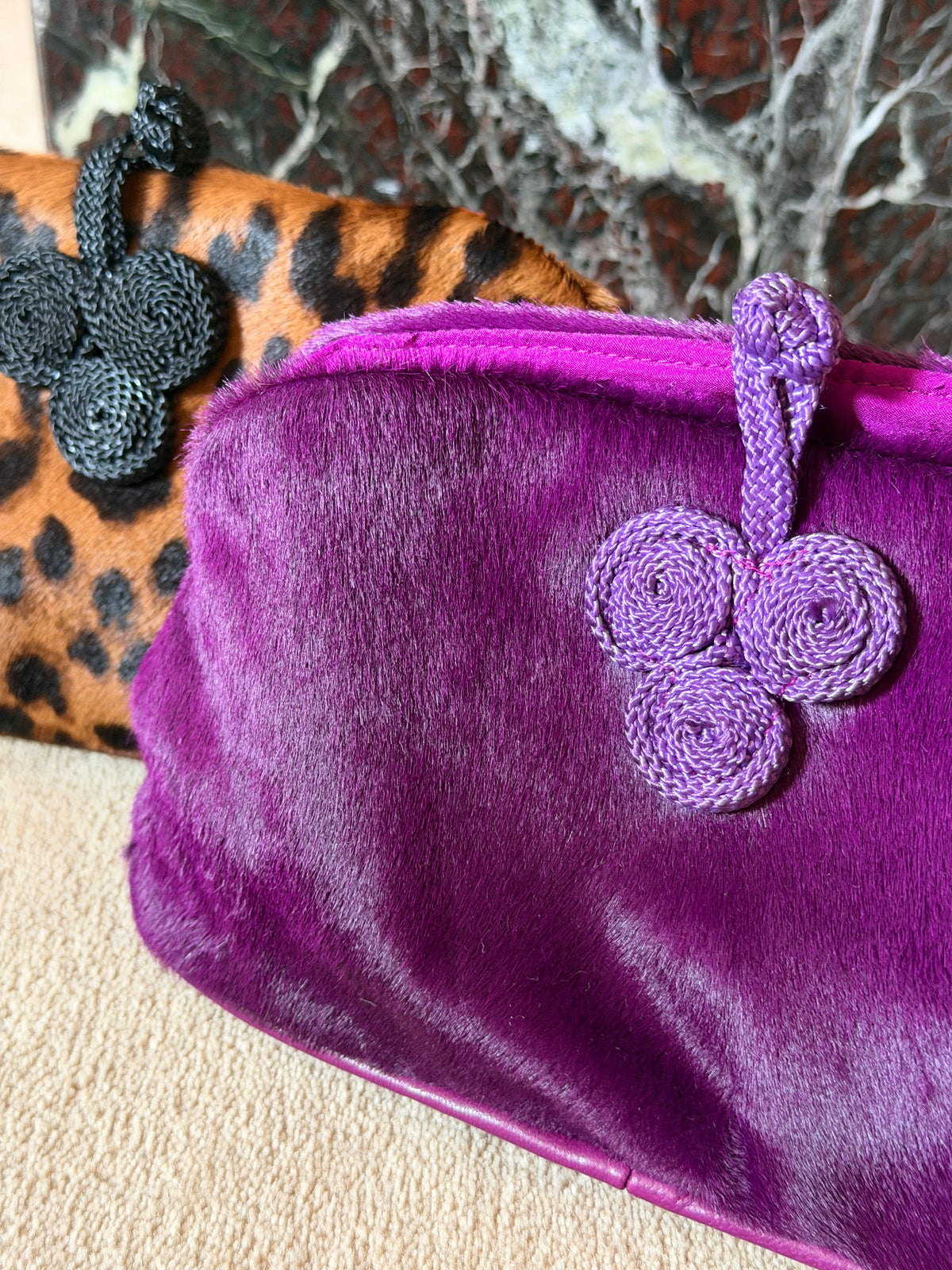 Le Pouch in Plum