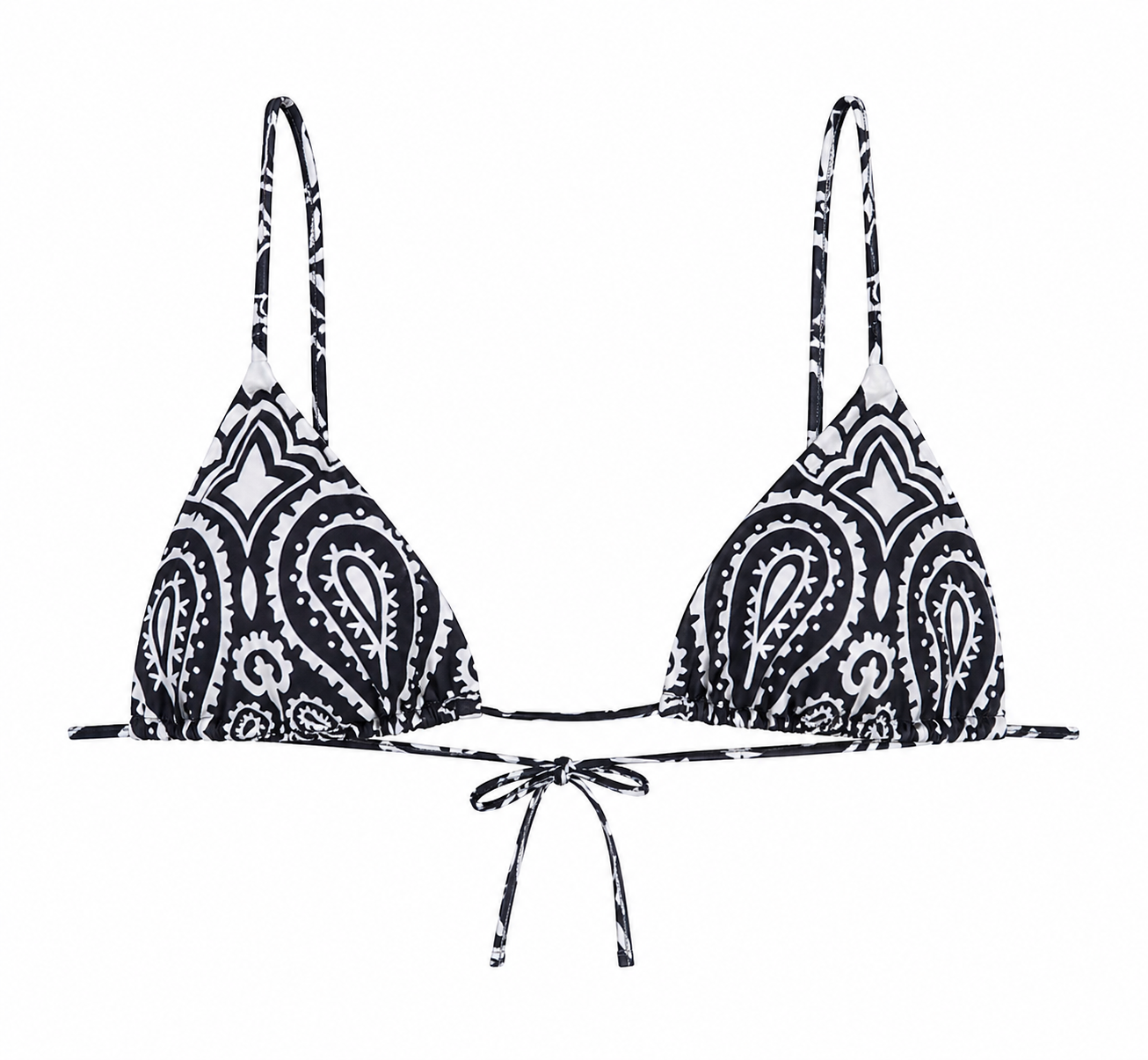 Le Bandana Bikini Top in Navy