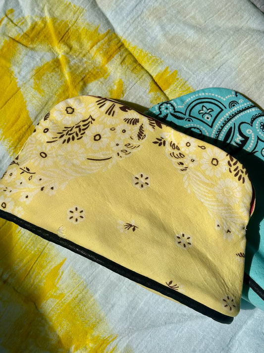 Le Bandana Pouch in Lemon