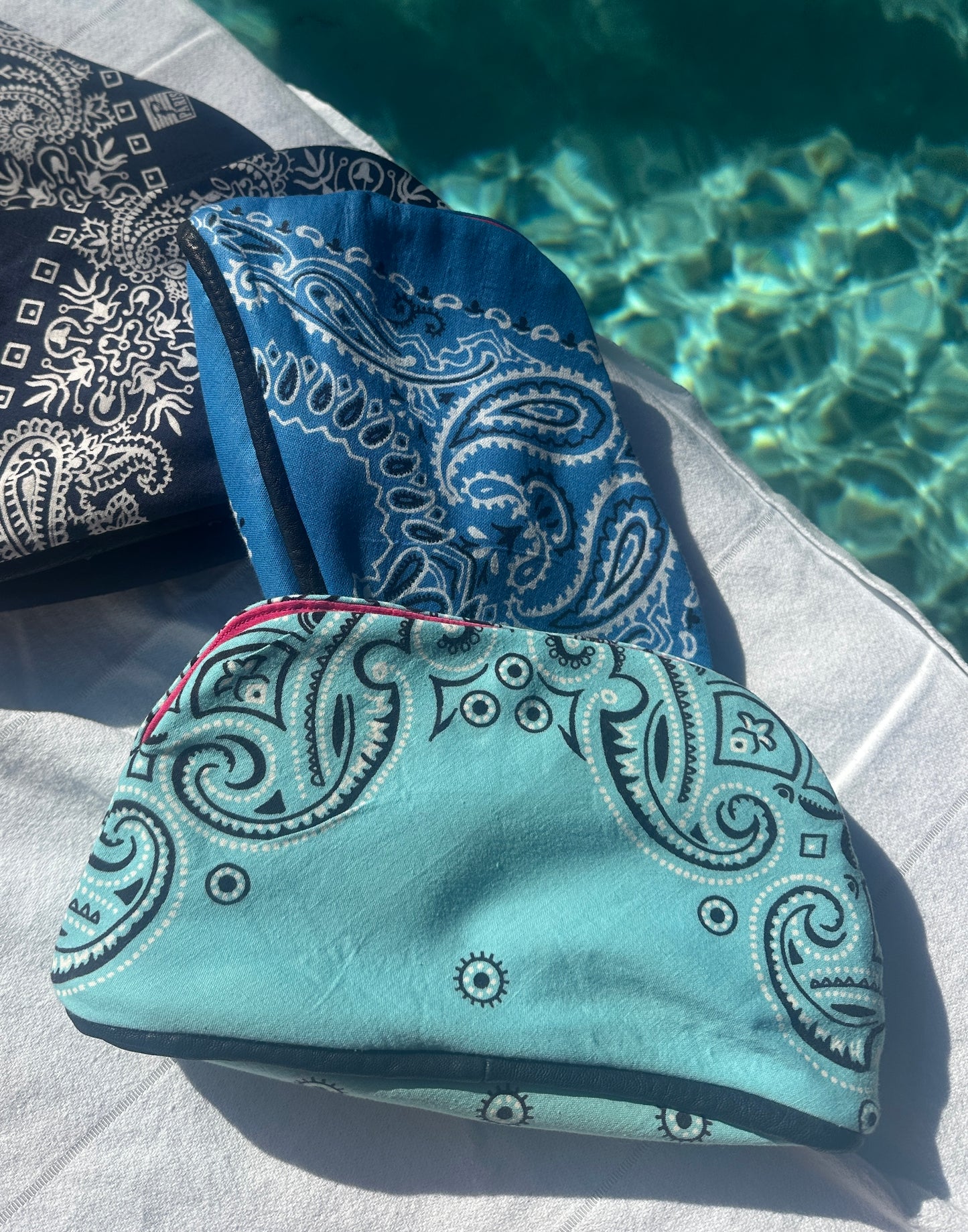 Le Bandana Pouch in Sky