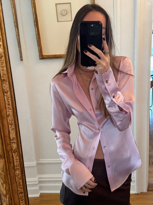 Le Button Down in Orchid
