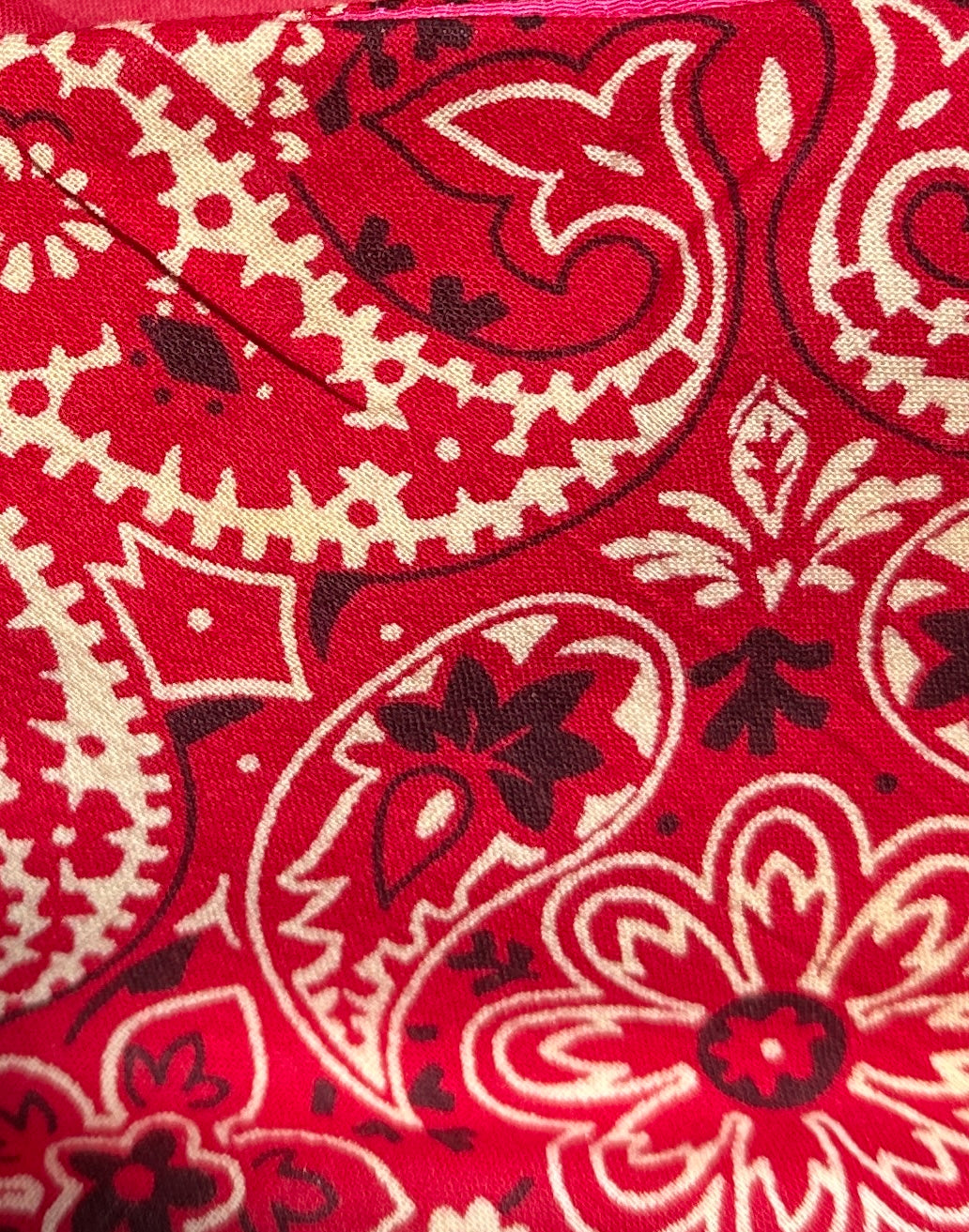 Le Bandana Pouch in Cherry