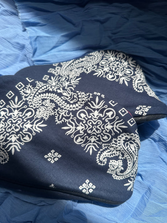 Le Bandana Pouch in Navy