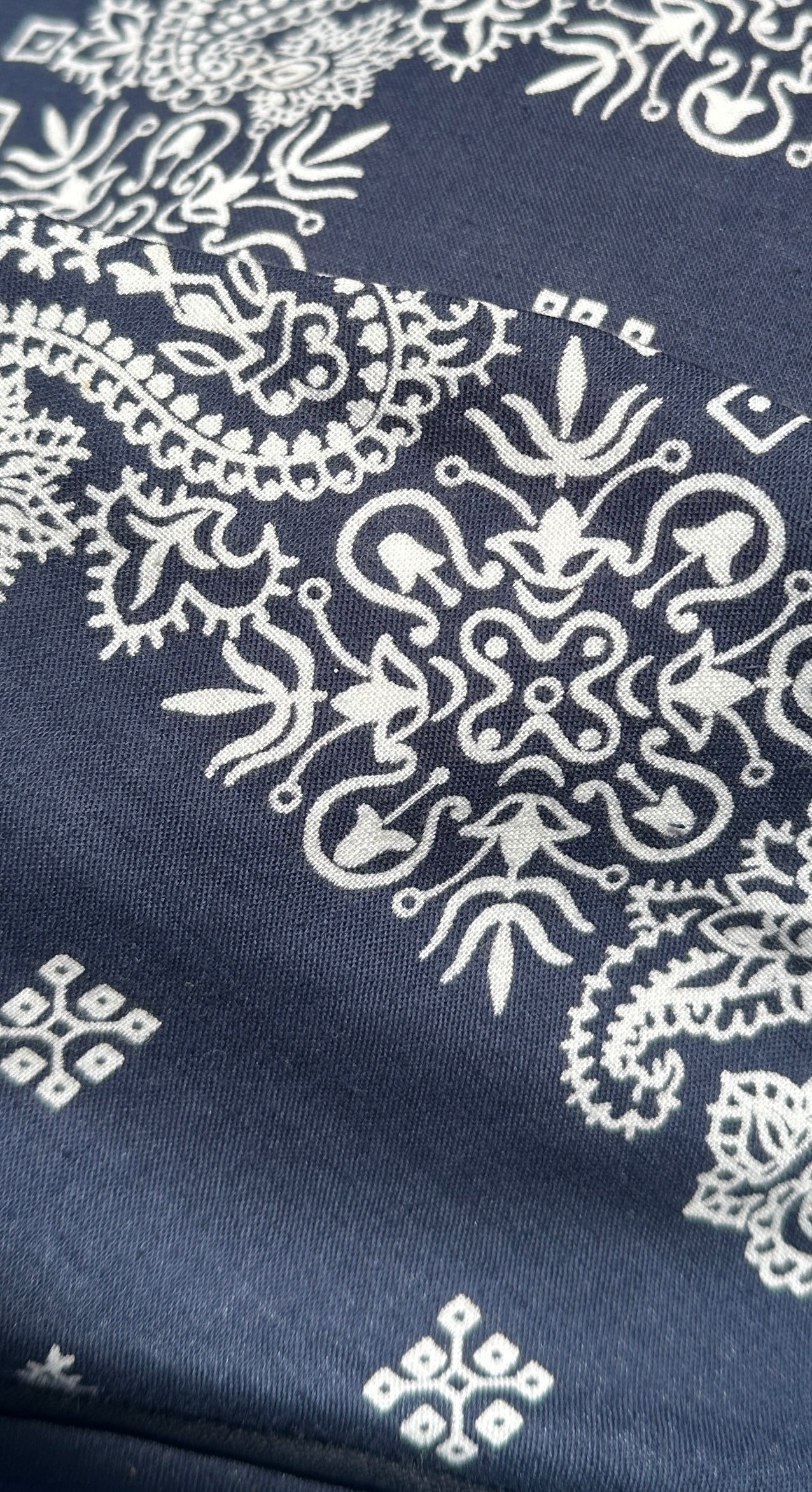 Le Bandana Pouch in Navy