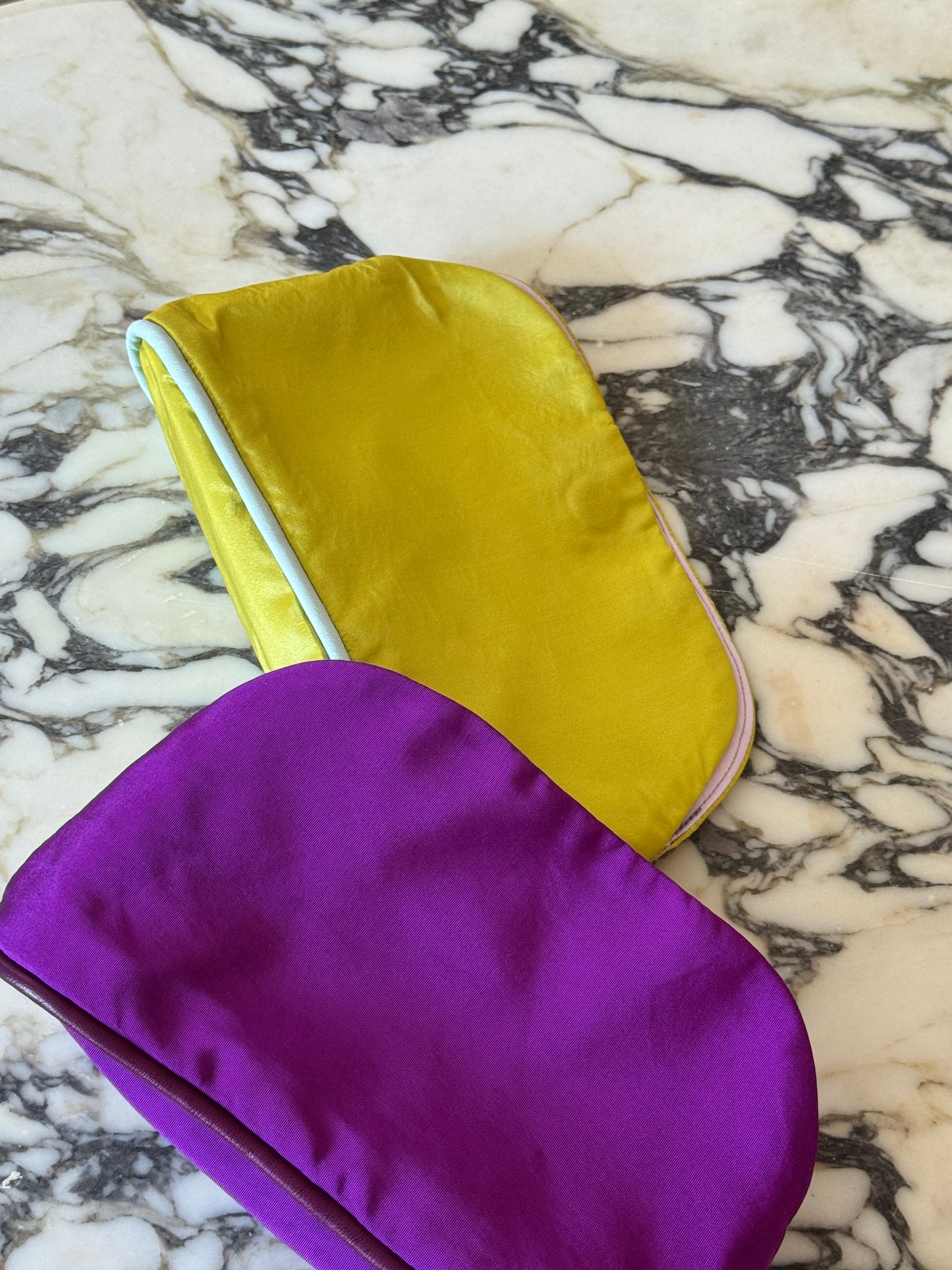 Le Taffeta Pouch in Aubergine