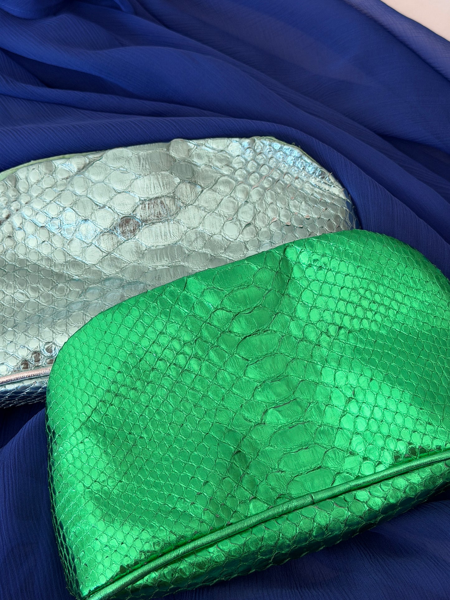 Le Pouch in Metallic Jungle